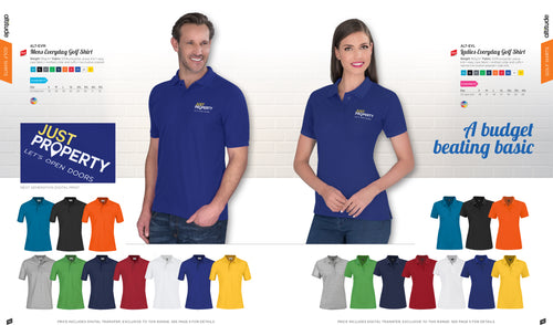 Golf Shirt - Every Day Pique Knit - incl logo - gr8sportskits