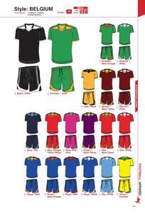 Soccer Kit Combo Basic Set - Belgium Style - gr8sportskits