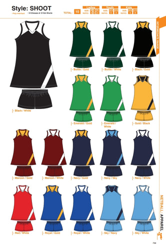 Netball / Hockey Shoot Dress Kit - gr8sportskits