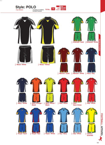 Soccer Kit Combo Basic Set - Polo Style - gr8sportskits