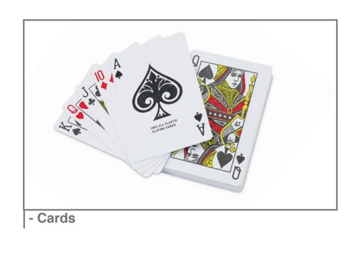 Playing Cards - Personalised Print on Back and Box - gr8sportskits