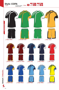 Soccer Kit Combo Basic Set - Copa Style - gr8sportskits