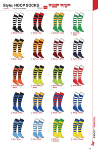 Socks Hoop - Soccer / Hockey (R45 per pair each) - gr8sportskits