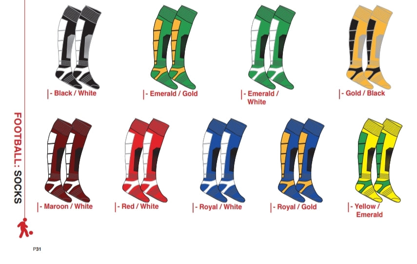 Socks Venom Mesh - Soccer / Hockey (R45 per pair each) - gr8sportskits