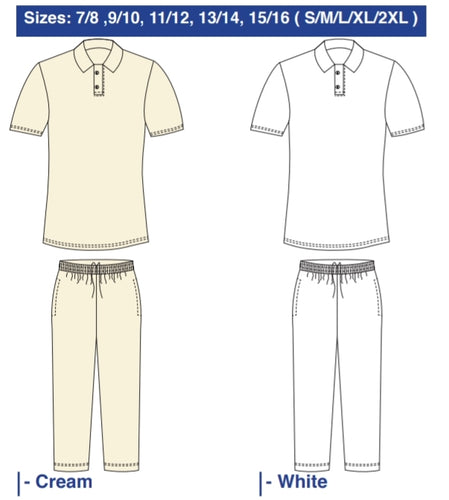 Cricket Shirt & Pants Set - gr8sportskits