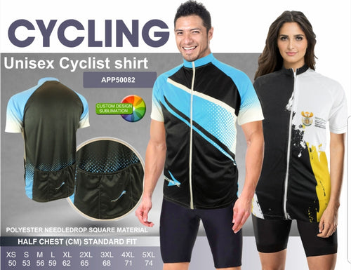 Cycling Shirt Sublimated - gr8sportskits